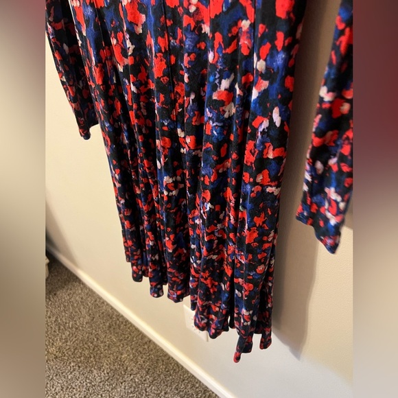 Anthropologie HD in Paris Saraid Dress Small Red Motif - Picture 8 of 9